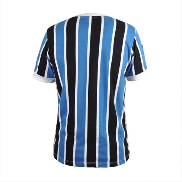 Imagem de Camiseta Retrô Mania Grêmio Tokyo 1983 Home Masculina - Azul e Preto