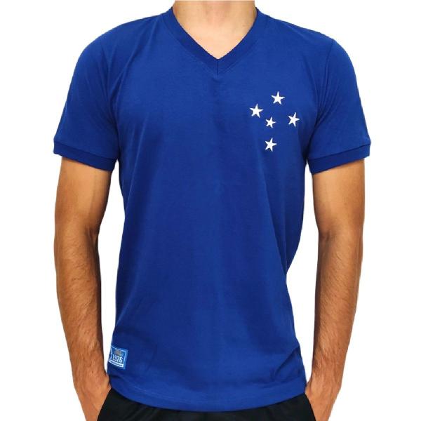 Imagem de Camiseta Retrômania Cruzeiro 1976 Home - Masculino