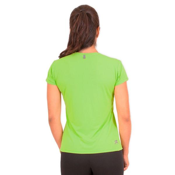 Imagem de Camiseta Running Performance Muvin Feminina em Poliamida com Manga Curta e UV50 Para Corrida