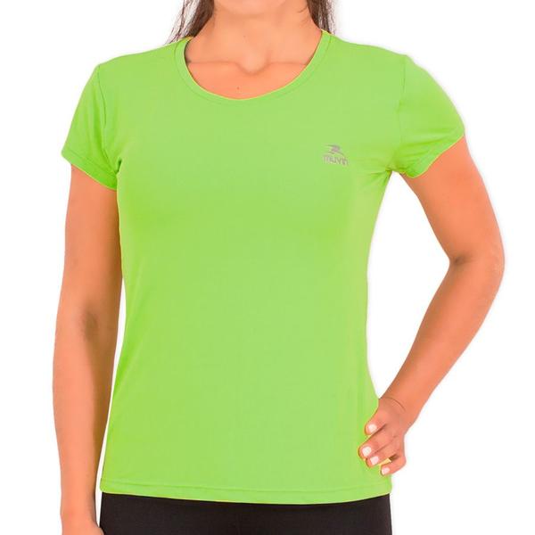 Imagem de Camiseta Running Performance Muvin Feminina em Poliamida com Manga Curta e UV50 Para Corrida