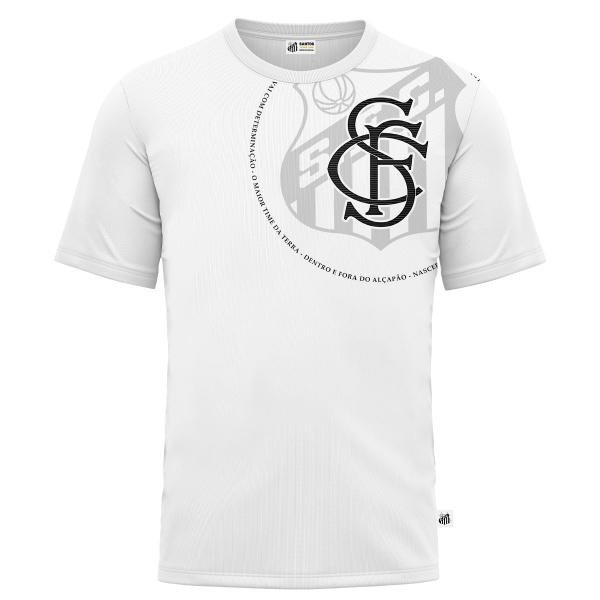 Imagem de Camiseta Santos Oficial Torcedor Algodão Masculina