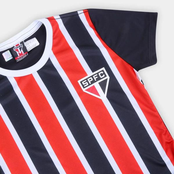 Imagem de Camiseta São Paulo Change Feminina Listrada