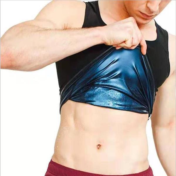 Imagem de Camiseta sauna portatil roupa mulher treinamento treino corrida bike abdominal feminino