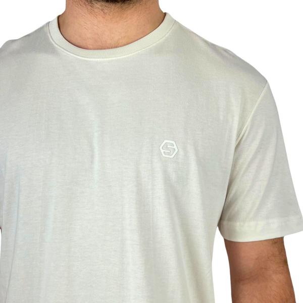 Imagem de Camiseta Surftrip Logo Básica Off White