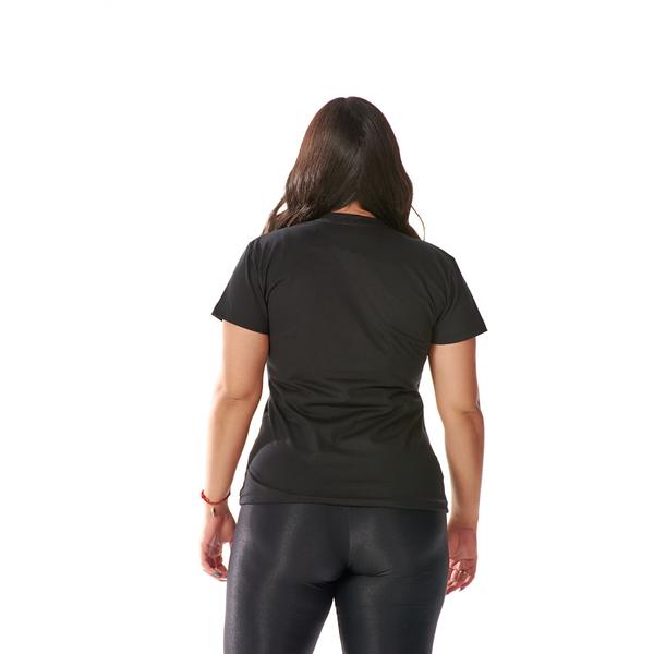 Imagem de Camiseta T-Shirt Feminina Casual Moderna Ideal P/Trabalho Academia Esportes Corrida Caminhada Social