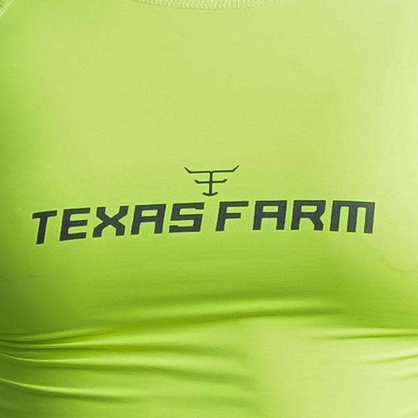 Imagem de Camiseta Térmica Feminina Uv50+ Texas Farm - Uvf006 - Amarelo Neon