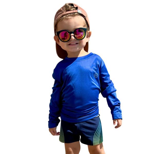 Imagem de Camiseta Térmica Infantil Proteção Solar Uv50+ Praia