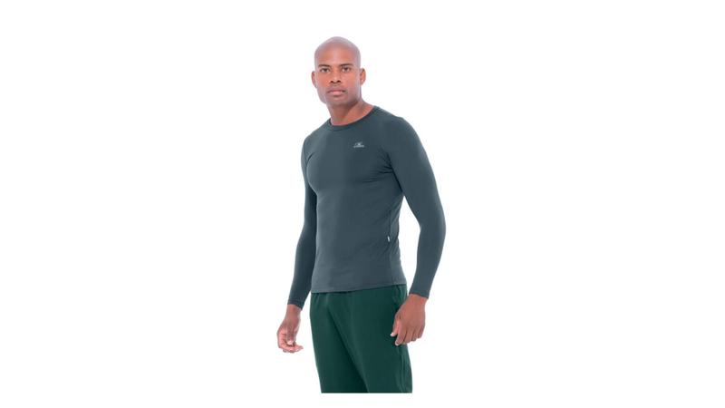 Imagem de Camiseta Térmica Masculina Ajustada e com Mangas Longas (Energy Up Thermo*)