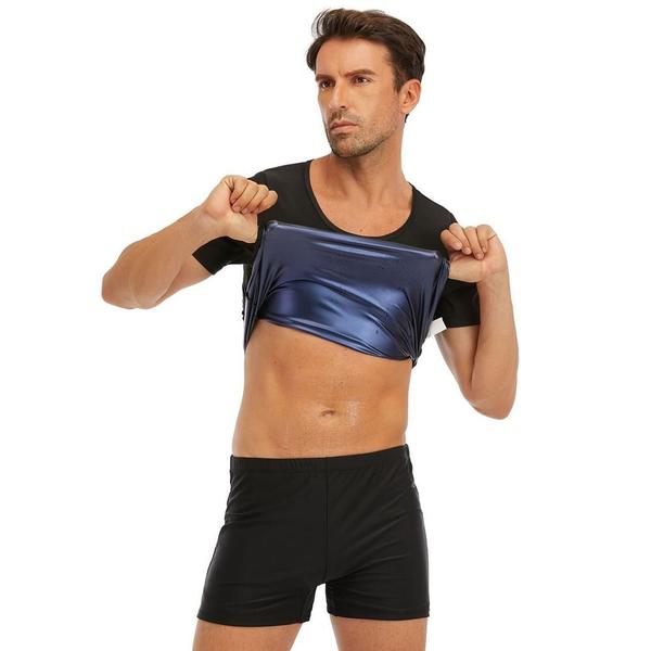 Camiseta Térmica Masculina Modeladora com Manga Curta - Efeito Sauna e Queima de Gordura - Salles Tecnologia - Magalu Imagem de Camiseta Térmica Masculina Modeladora com Manga Curta - Efeito Sauna e Queima de Gordura