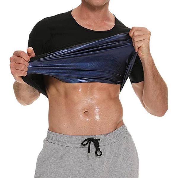 Camiseta Térmica Masculina Modeladora com Manga Curta - Efeito Sauna e Queima de Gordura - Salles Tecnologia - Magalu Imagem de Camiseta Térmica Masculina Modeladora com Manga Curta - Efeito Sauna e Queima de Gordura