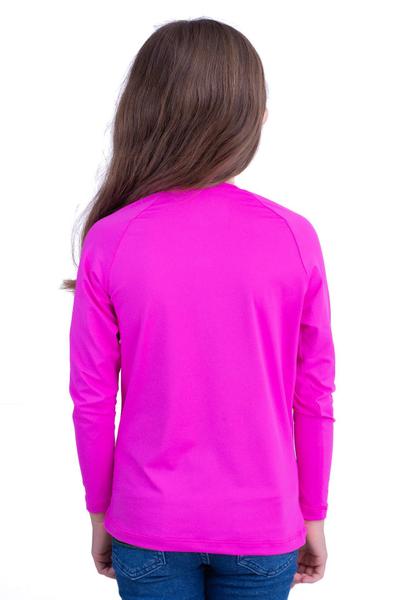 Imagem de Camiseta Térmica Teen Uv50+ M. Longa - Uvteen001 - Rosa Tutti Frutti