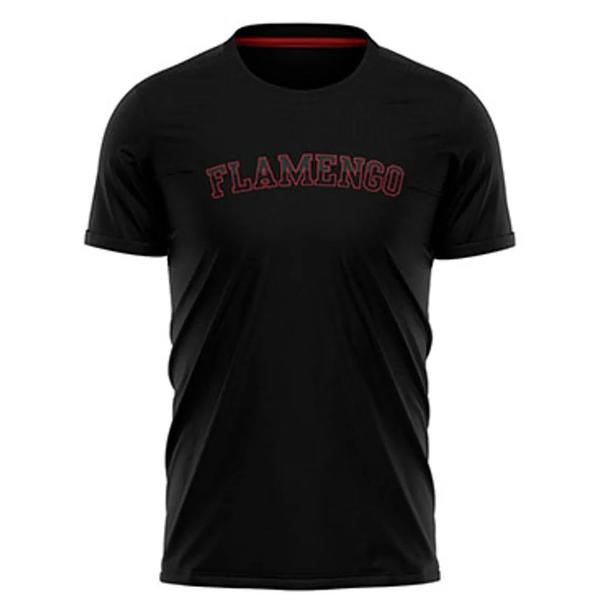 Imagem de Camiseta Time Flamengo Colloquial - Braziline Preto