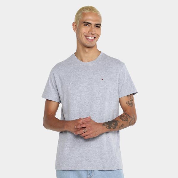 Camiseta Tommy Hilfiger Essential Masculina Camiseta Tommy Hilfiger Essential Masculina