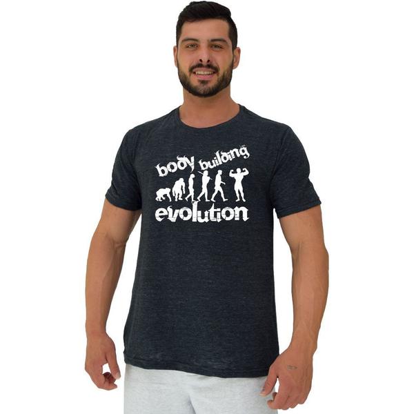 Imagem de Camiseta Tradicional Manga Curta MXD Conceito Bodybuilding Evolution