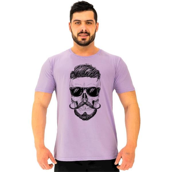 Imagem de Camiseta Tradicional Manga Curta MXD Conceito Caveira Bigode Francês