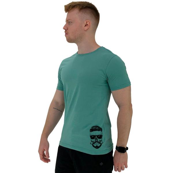 Imagem de Camiseta Tradicional Masculina MXD Conceito Estampa Lateral Caveira Style