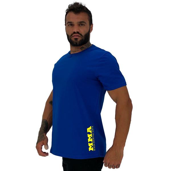 Imagem de Camiseta Tradicional Masculina MXD Conceito Estampa Lateral MMA Mixed Martial Arts