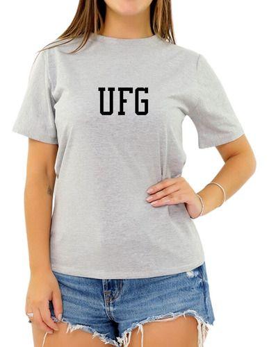 Imagem de Camiseta Ufg Universidade Federal De Goiás Feminina Camisa