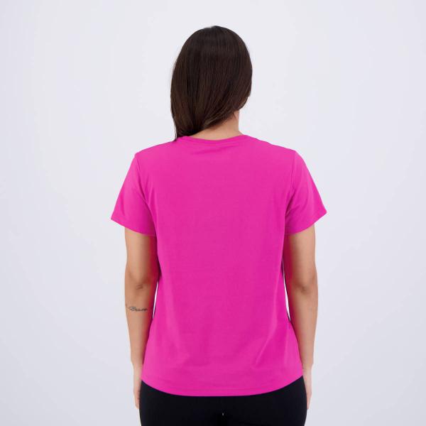 Imagem de Camiseta Under Armour Live Sportstyle Feminina Rosa