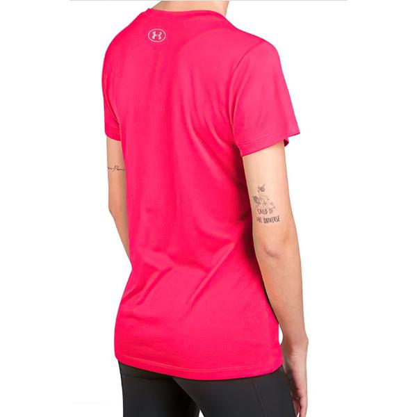 Imagem de Camiseta Under Armour Tech SSV Solid Pink - Feminino