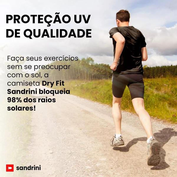 Imagem de Camiseta Uv Dry Manga Longa Térmica Sandrini Treino Academia Proteção Solar