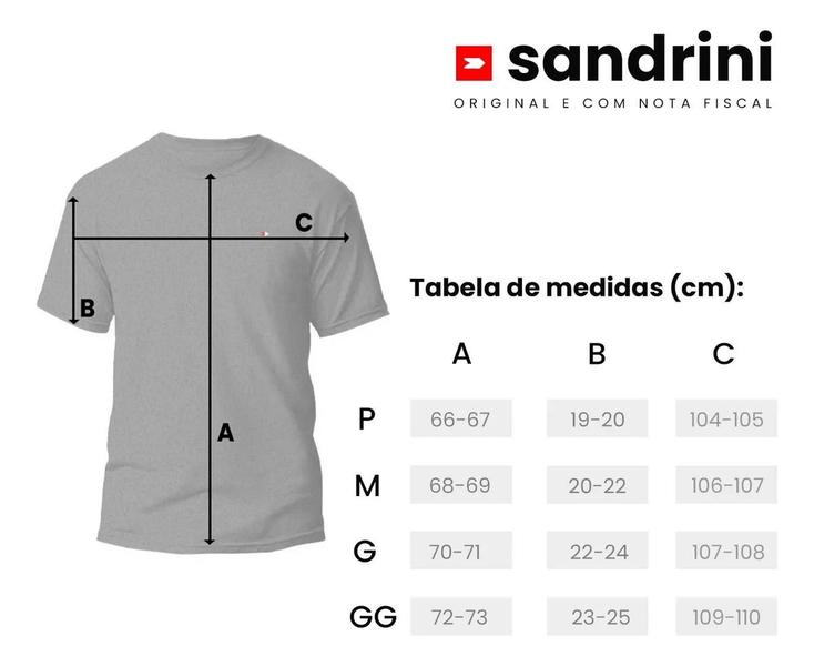 Imagem de Camiseta Uv Dry Manga Longa Térmica Sandrini Treino Academia Proteção Solar