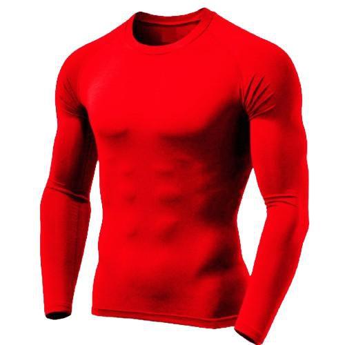 Imagem de Camiseta Uv Dry Masculina Manga Longa Segunda Pele Térmica Proteção Solar UV50+