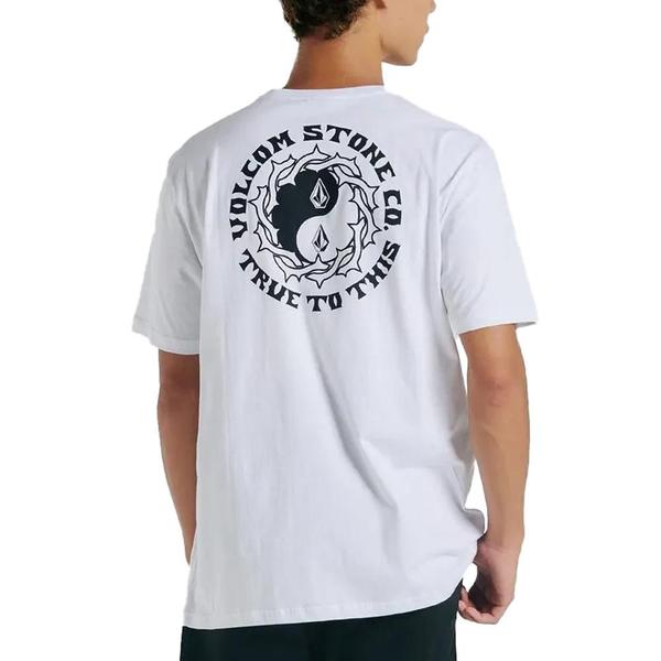 Imagem de Camiseta Volcom Crowned WT24 Masculina Branco