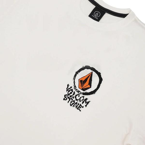 Imagem de Camiseta Volcom Inked SM25 Masculina Mescla Off White