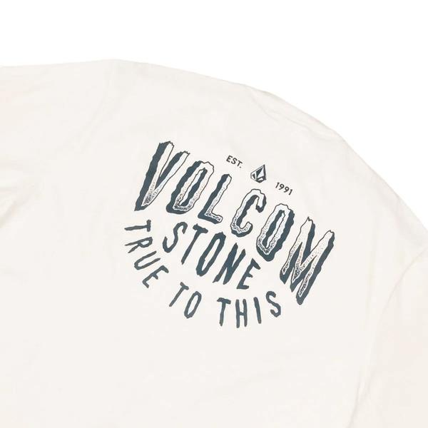 Camiseta Volcom Stone True To This Off White Imagem de Camiseta Volcom Stone True To This Off White