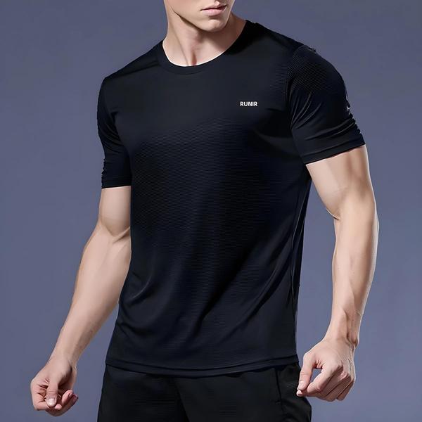 Imagem de Camisetas de Compressão Masculinas para Corrida - Secagem Rápida