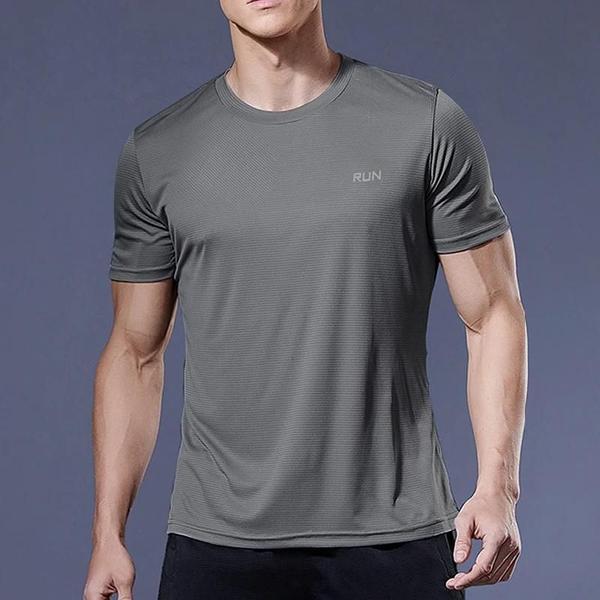 Imagem de Camisetas de Compressão Masculinas - Secagem Rápida para Corrida e Treino