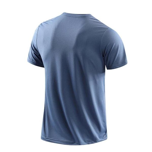 Imagem de Camisetas Masculinas de Secagem Rápida para Corrida - Respiráveis e Elásticas