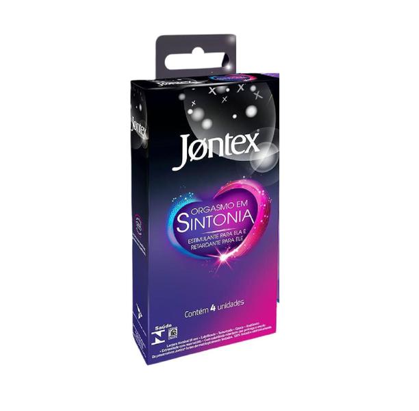 Imagem de Camisinha Jontex Orgasmo Em Sintonia Com 4 Preservativos