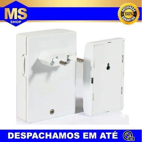 Imagem de Campainha De Tomada Sem Fio 36 Toques - Wireless