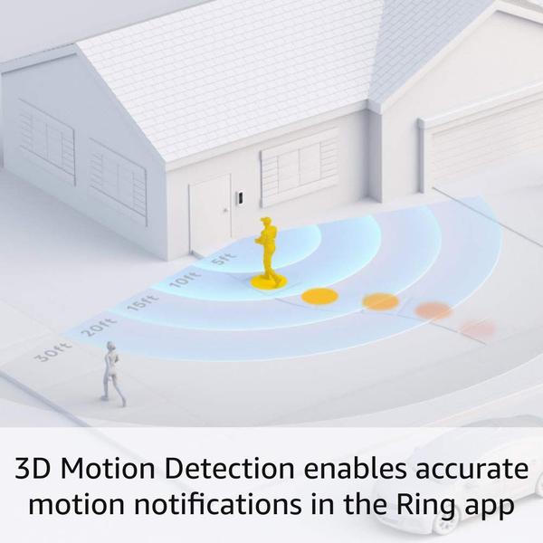 Imagem de Campainha de vídeo Ring Wired Doorbell Pro 2 com vídeo HD+