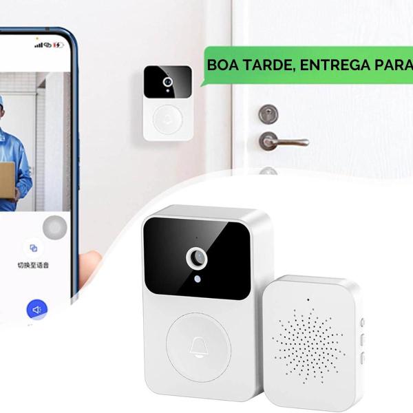 Imagem de Campainha E Interfone Digital Remoto Smart Visão Noturna