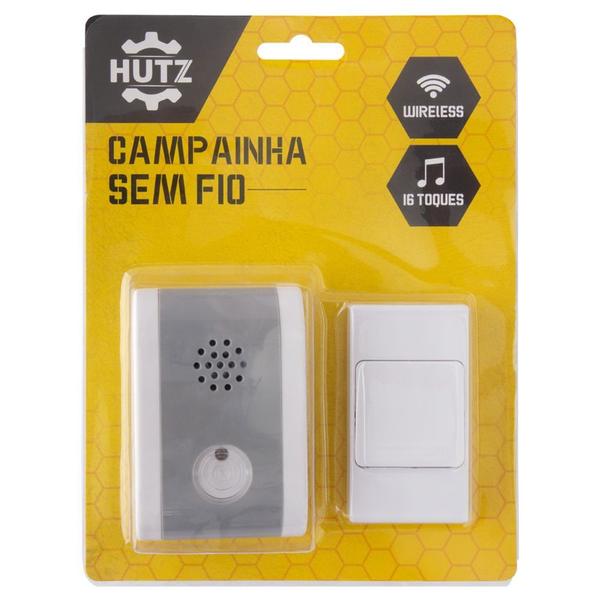 Imagem de Campainha Residencial De Tomada Wireless Sem Fio 16 Toques