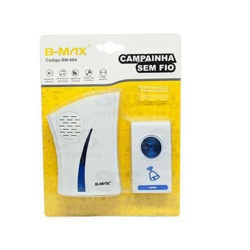 Imagem de Campainha Sem Fio B-Max Bm-604