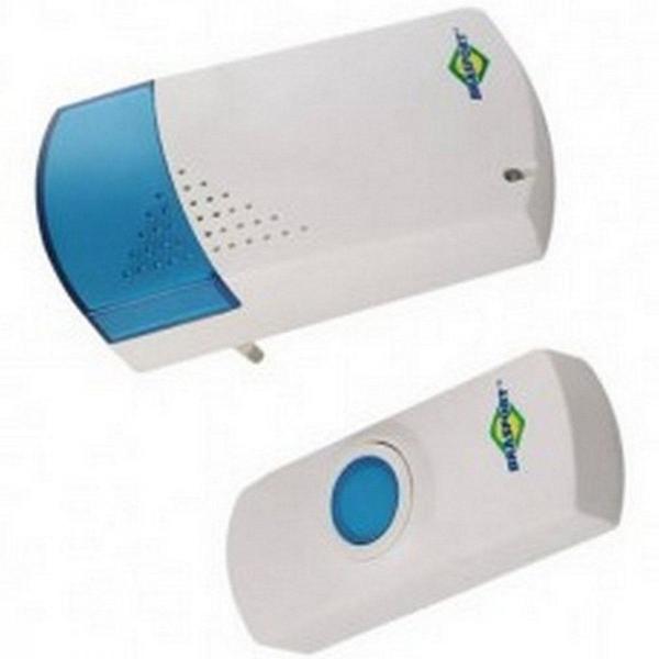 Campainha Sem Fio Brasfort Musical 32 Toques Tomada 220V. - 8385 Imagem de Campainha Sem Fio Brasfort Musical 32 Toques Tomada 220V. - 8385