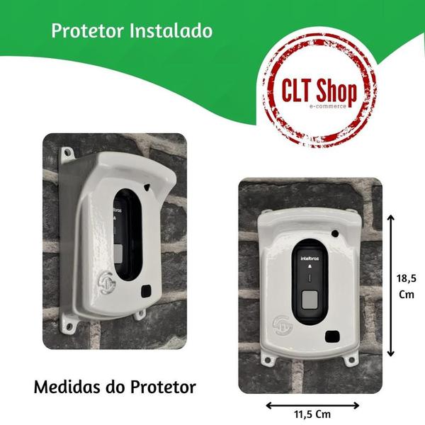 Imagem de Campainha sem fio CIB 101 Para 3 salas e Protetor Intelbras