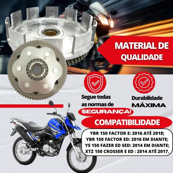 Imagem de Campana Da Embreagem Para Yamaha Fazer Crosser Factor 150