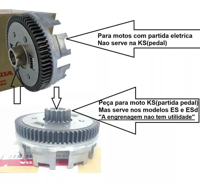 Imagem de      Campana Embreagem Original Honda Cg Titan Fan 150 Esd - Es