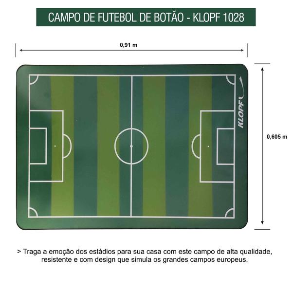 Imagem de Campo De Futebol De Botão com 2 Times Completos 1028