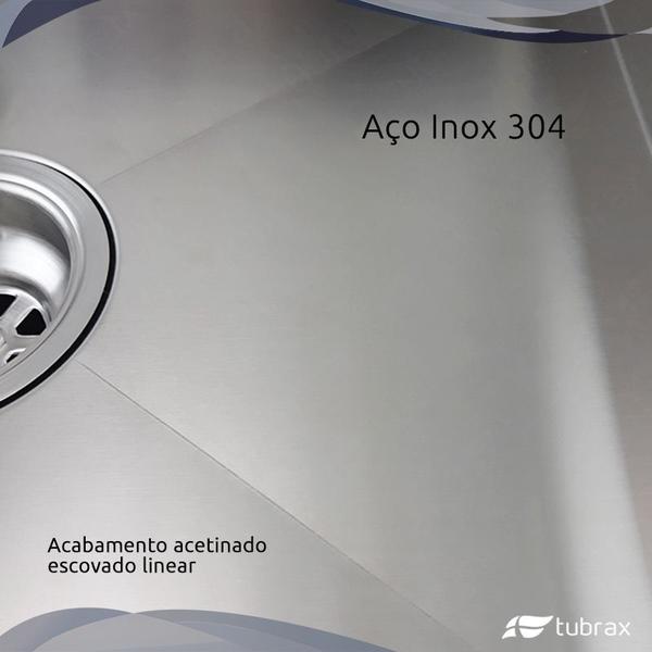 Imagem de Canal organizador Cozinha Aço Inox 304 c/ 3 Módulos Tubrax