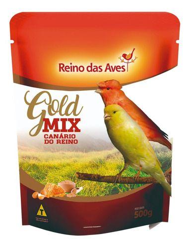 Imagem de Canário Do Reino Gold Mix 500g - Reino Das Aves