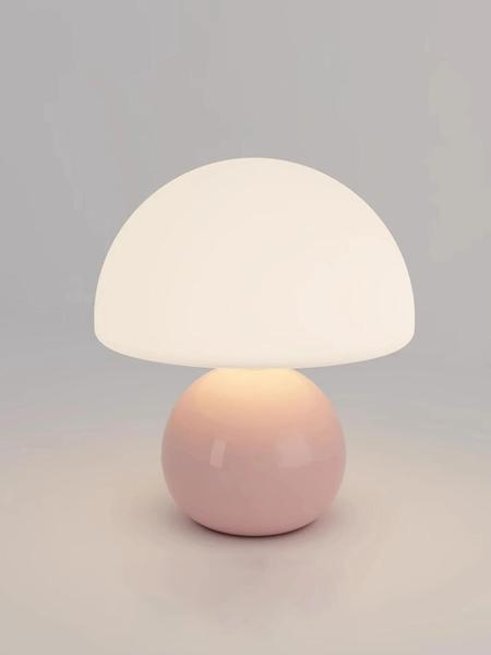 Imagem de Candeeiro De Mesa USB Rosa Laranja Vermelho Branco Bege Luz Noturna Decorativa Lâmpada De Mesa Luz