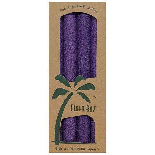 Imagem de Candle 9 Inch Taper Violet, 4 Pack by Aloha Bay