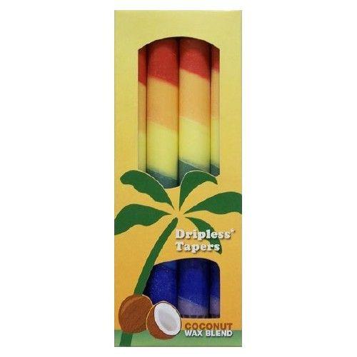 Imagem de Candles Taper Coconut Rainbow 1 Contagem por Aloha Bay