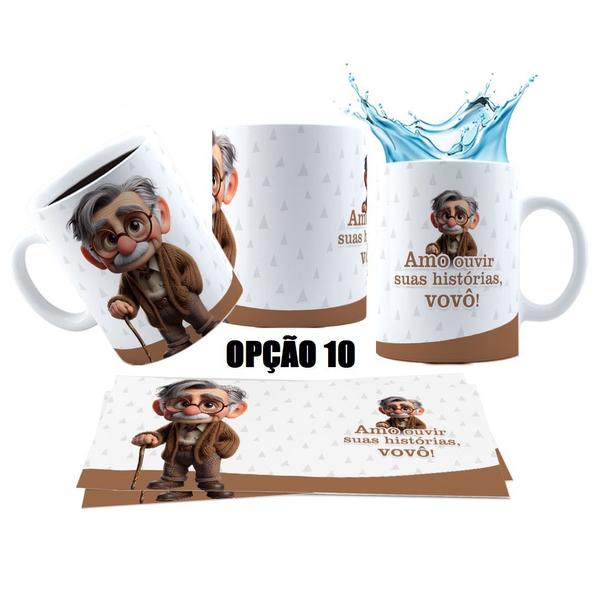 Imagem de Caneca 325ml Dia dos Avós Vovó Vovô Especial!